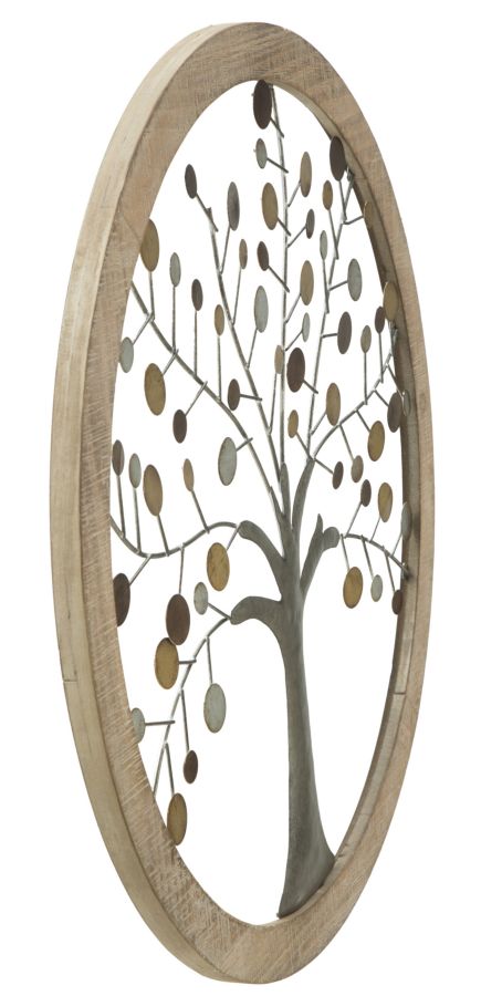PANNELLO DA MURO ALBERO DELLA VITA MIRROR CM Ø 61X1,8