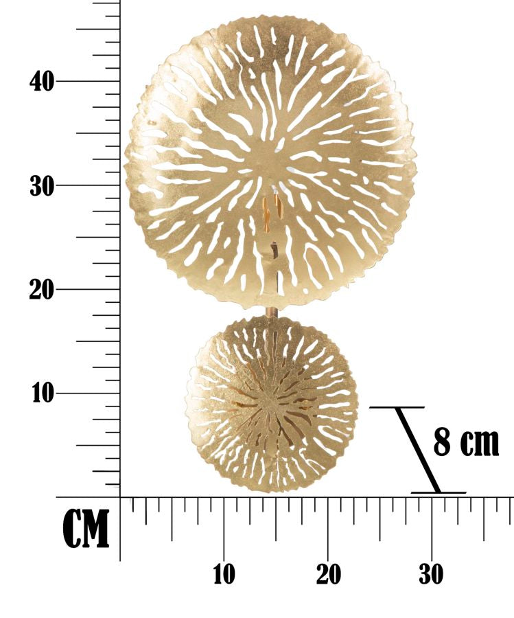 LAMPADA DA MURO SIMPLE GLAM CM 28,5X8X46