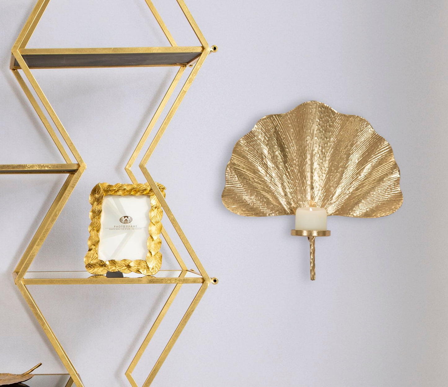 P/CAND DA MURO GLAM LEAF CM 41X11,5X40
