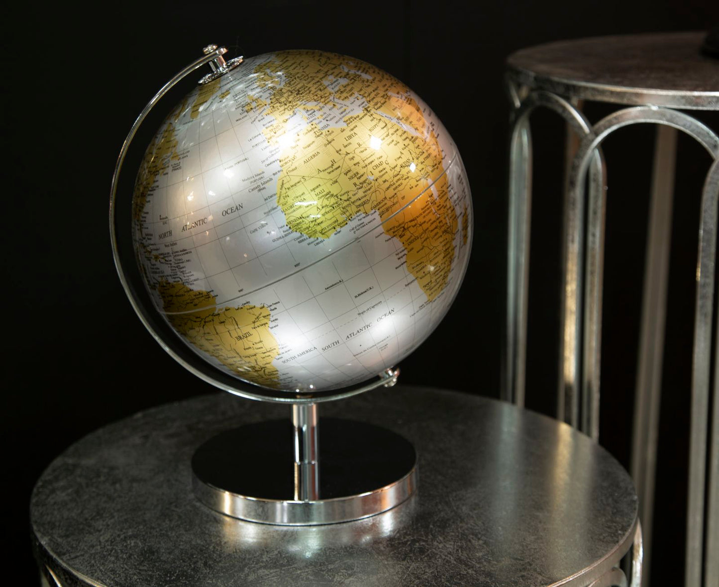 MAPPAMONDO SILVER NEW CM Ø 20X28