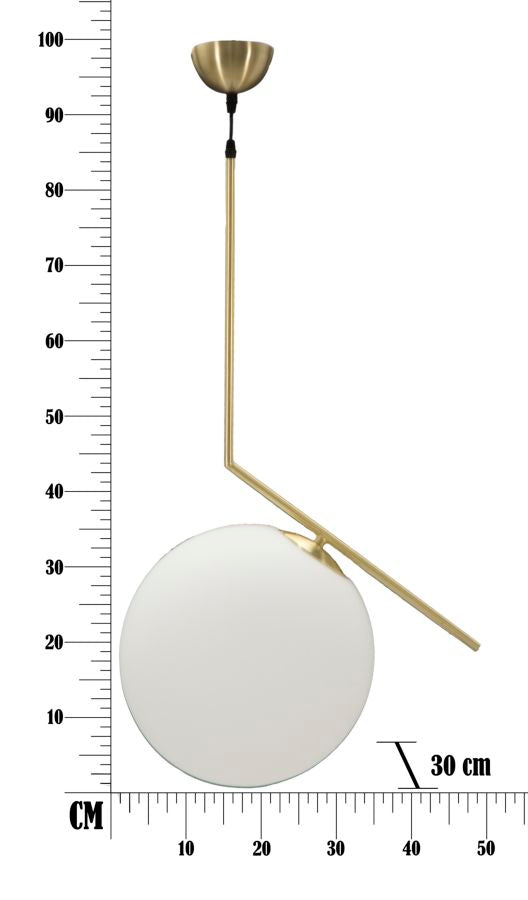 LAMPADARIO GLAMY CM 50X30X100