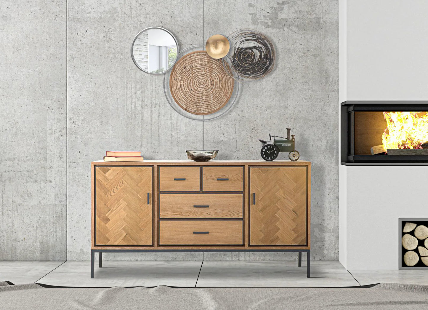 MOBILE MALE' 151Lx 42px 82,5H cm