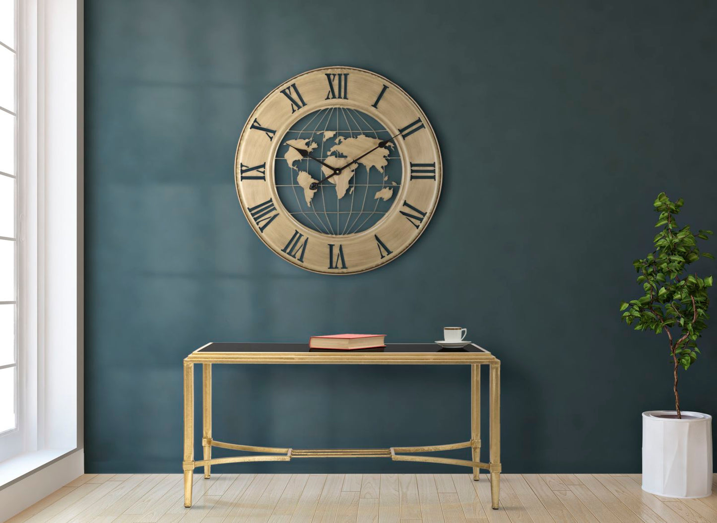 OROLOGIO DA MURO WORLD GOLD CM
Ø 63X3