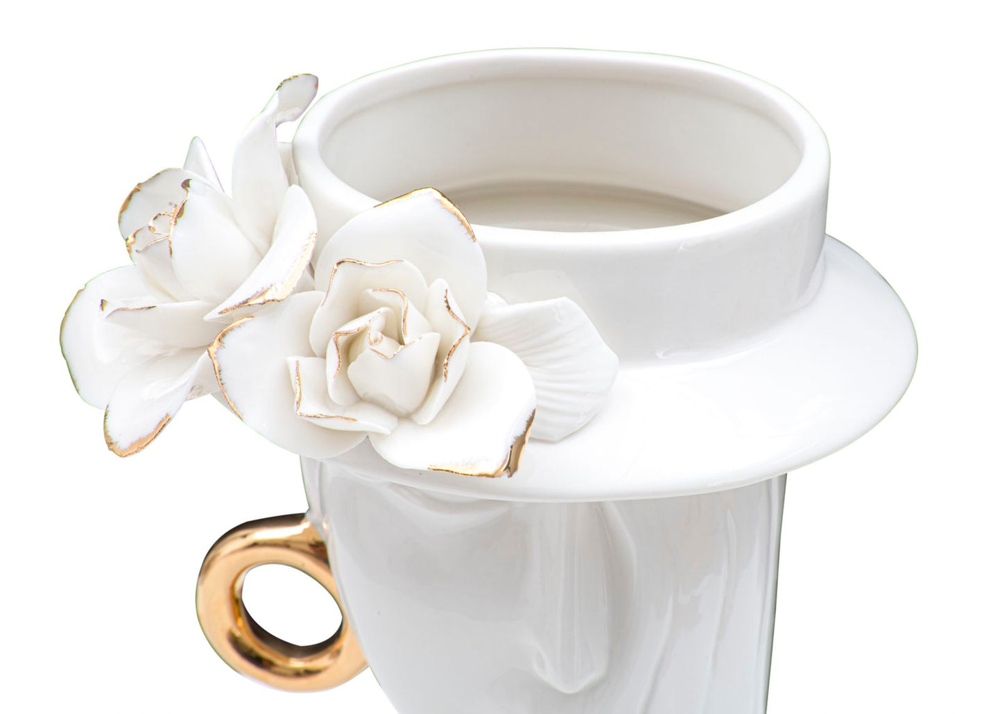 VASO WOMAN ELEGANT PORCELLANA CM 15X13,3X23,5
