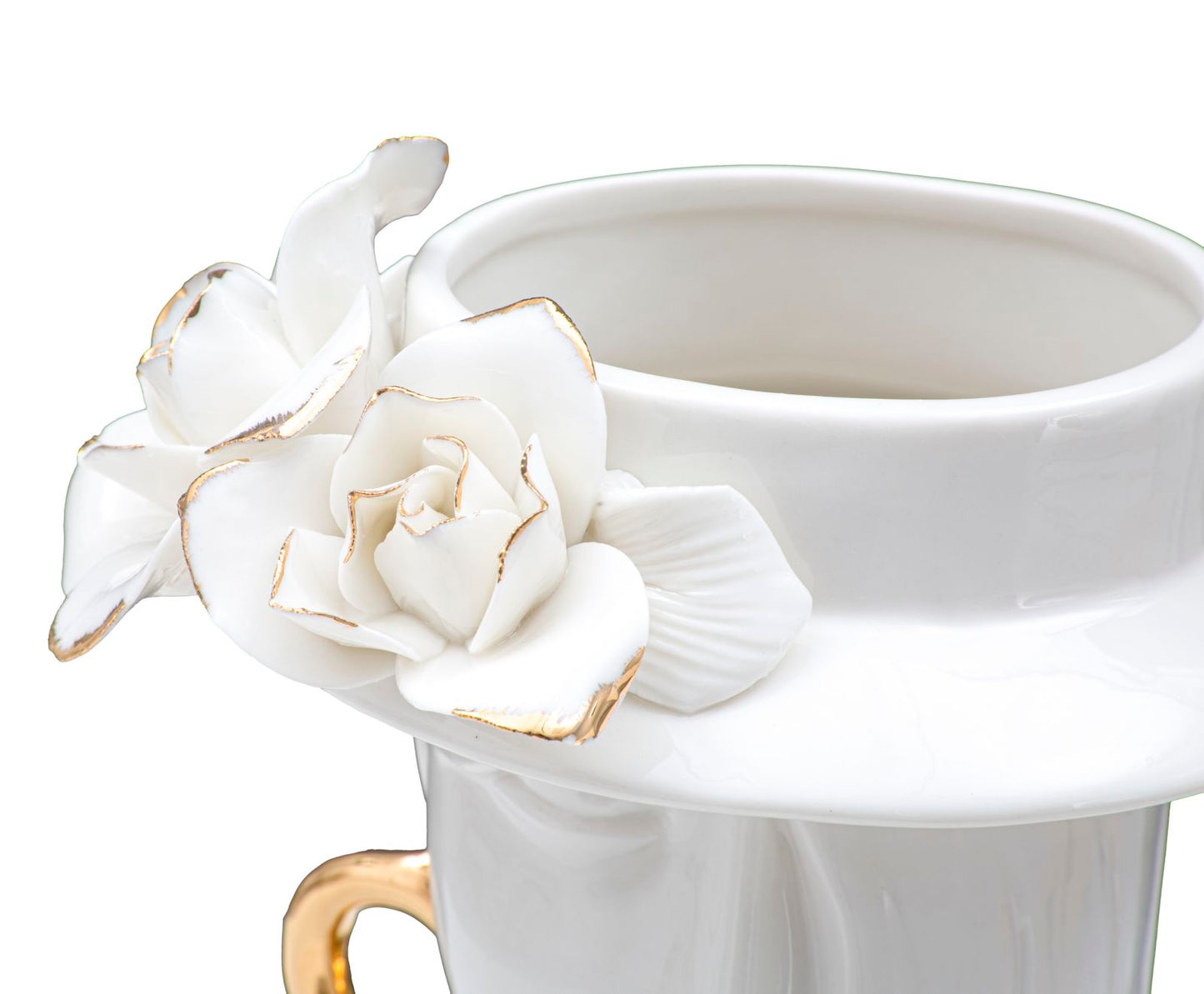 VASO WOMAN ELEGANT PORCELLANA CM 15X13,3X23,5