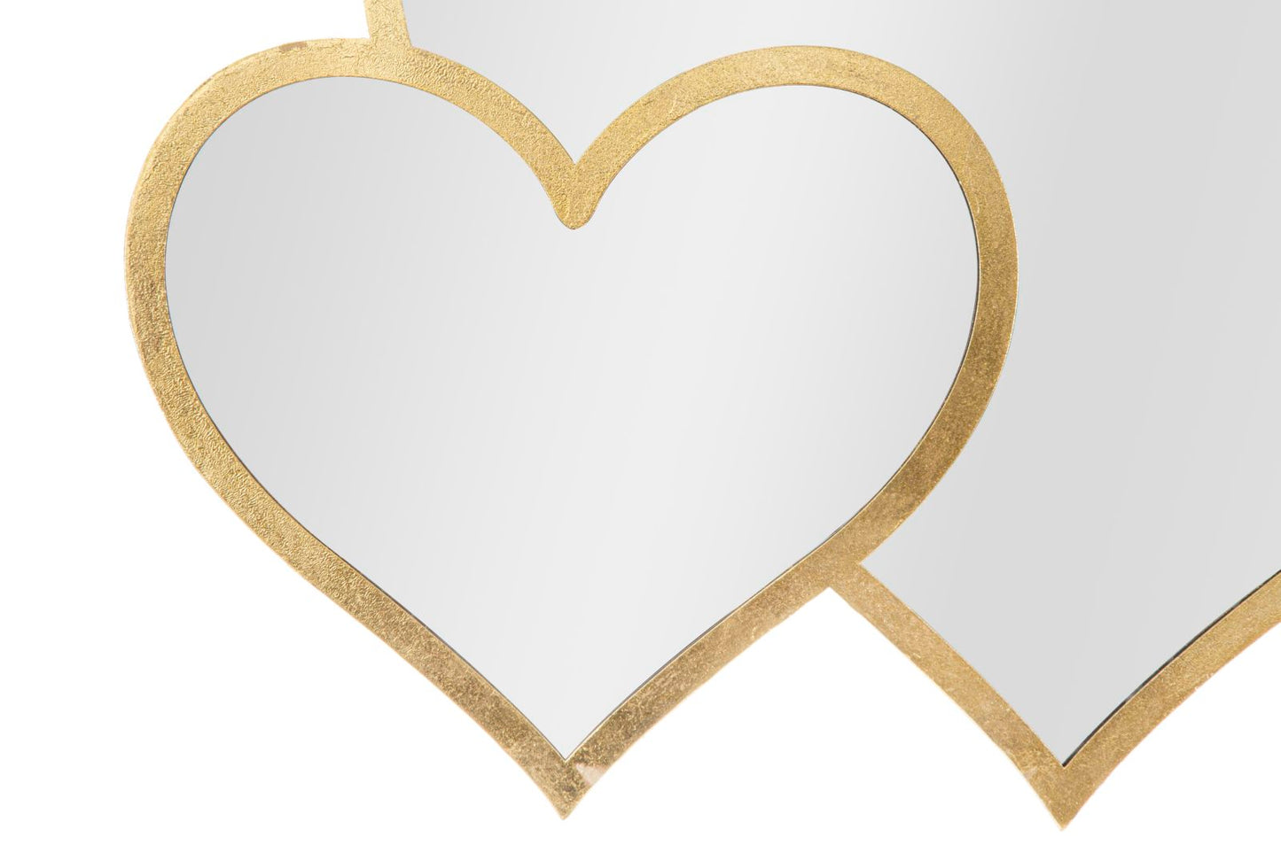 SPECCHIO GLAM DOUBLE HEART CM 65X2X50