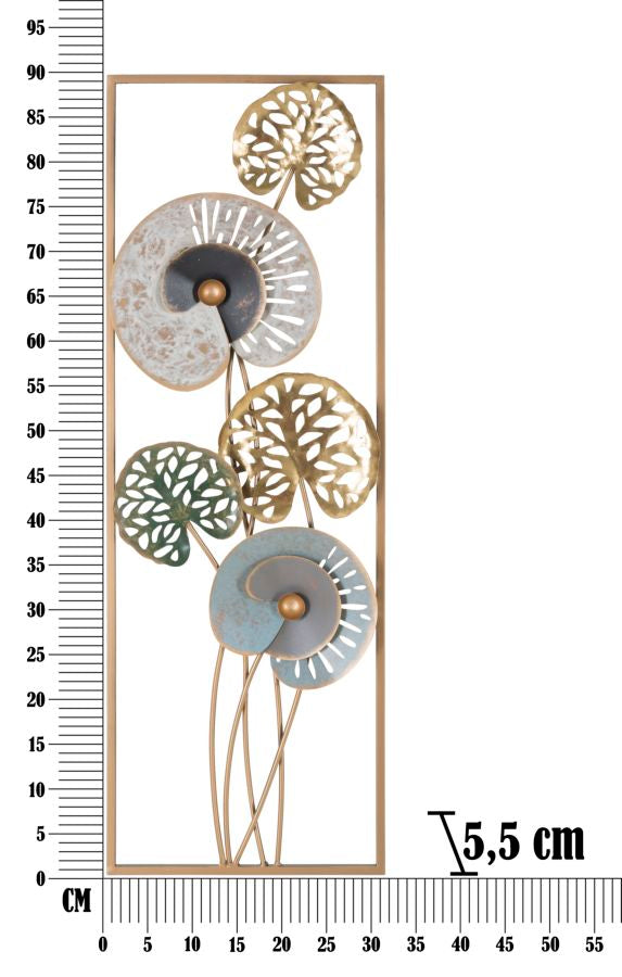 PANNELLO IN FERRO GLOTH RET.-B- CM 31,2X5,5X90