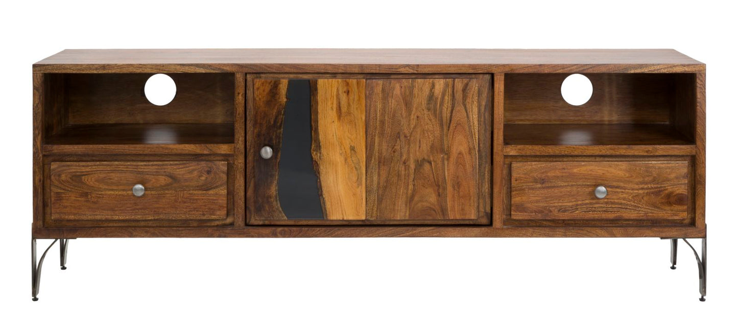 P/TV MUSTANG CM 175X40X60 (LEGNO DI ACACIA NILOTICA)
