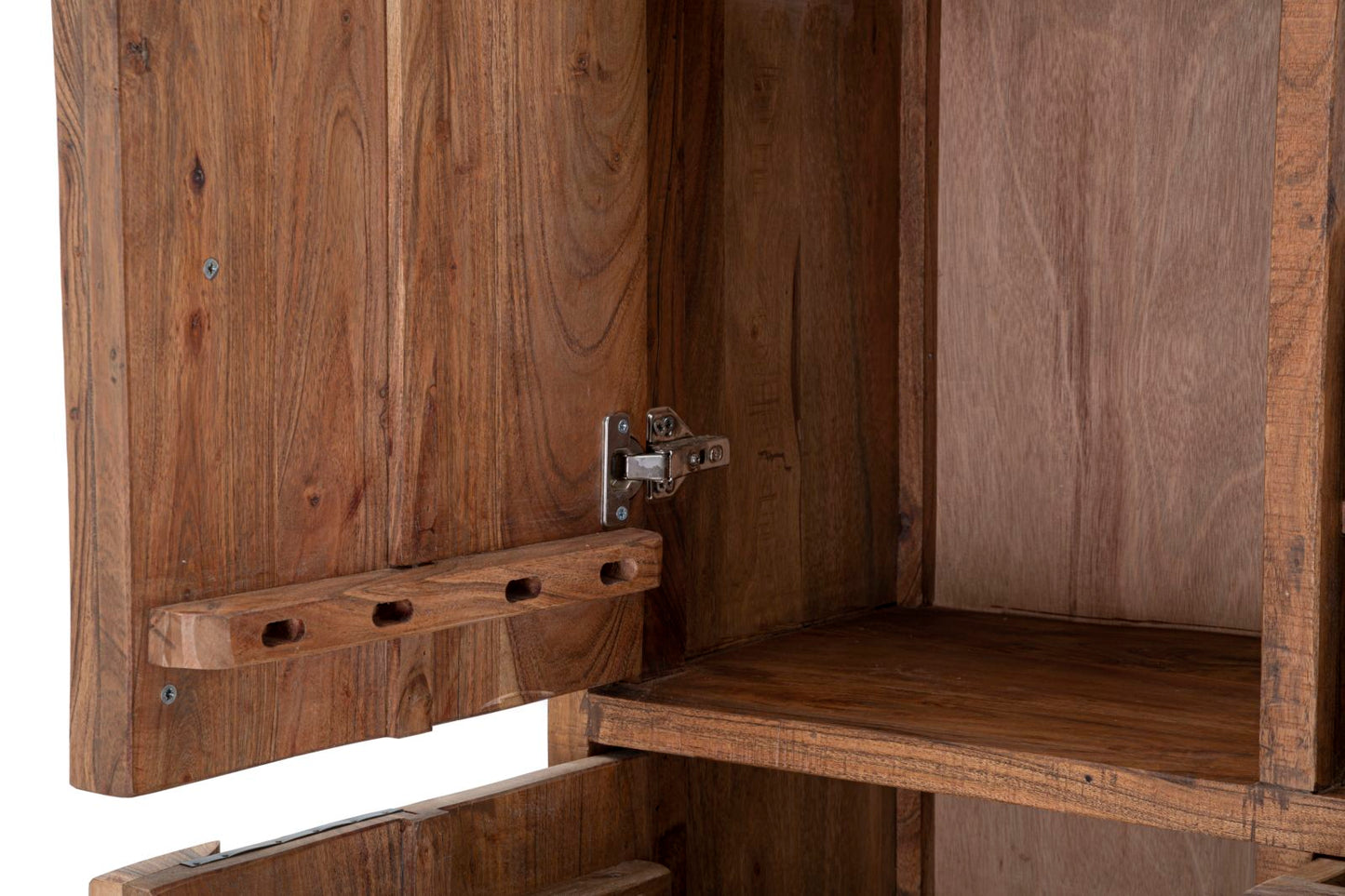 LIBRERIA YELLOWSTONE CM 88X40X195 (LEGNO DI ACACIA NILOTICA)