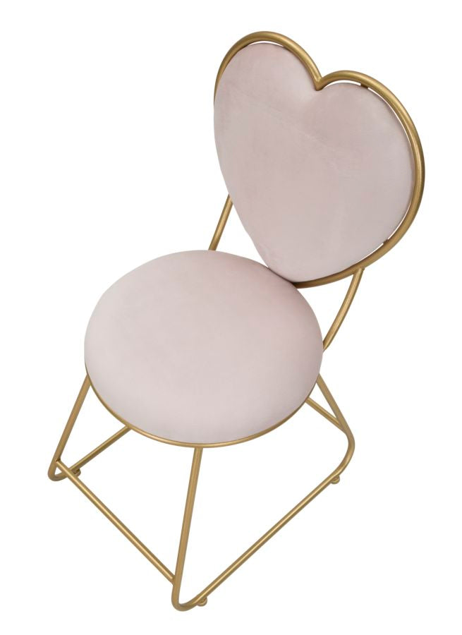 SEDIA HEART 37Lx47px80H cm