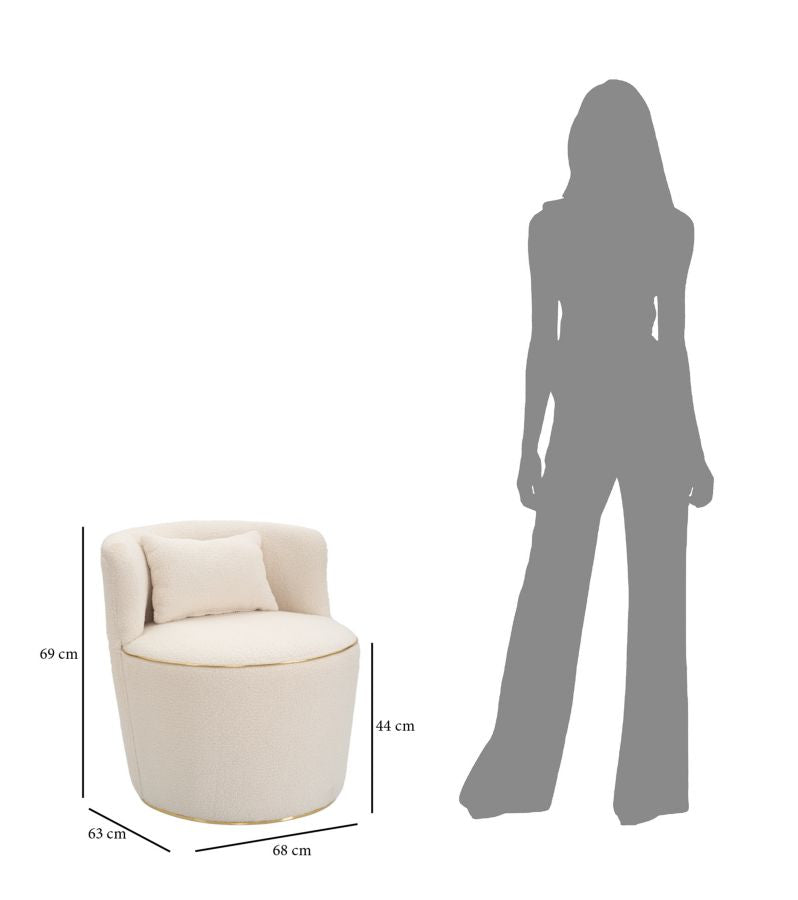 POLTRONCINA ICELAND CM 63X68X69