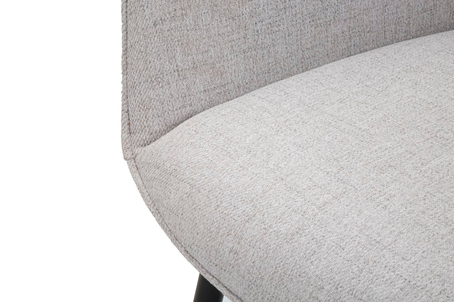 SEDIA VICENZA 2 PEZZI GRIGIA CM 58X63X85,5
