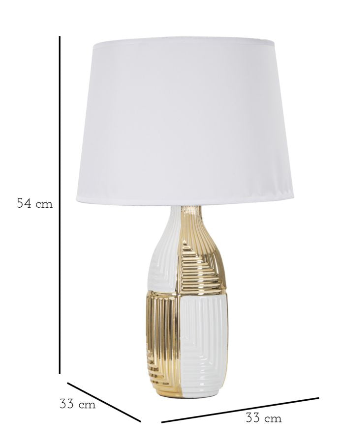 LAMPADA DA TAVOLO GLAM LINE CM Ø 33X54