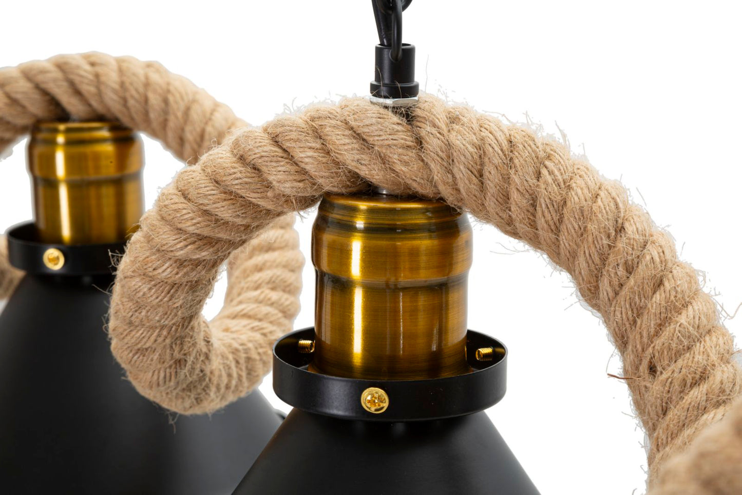 LAMPADARAIO CUP/ROPE 5 LUCI CM 130X20X80
