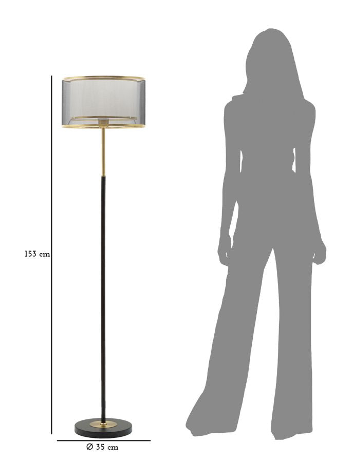 LAMPADA DA TERRA LEVELS CM Ø 35X153