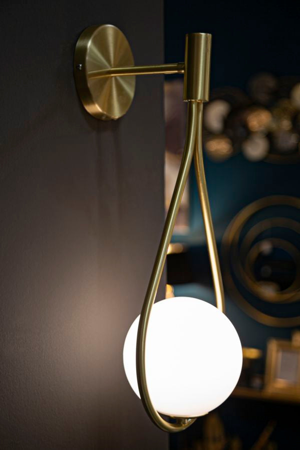 LAMPADA DA MURO GLAMY DROP CM 24x20x52