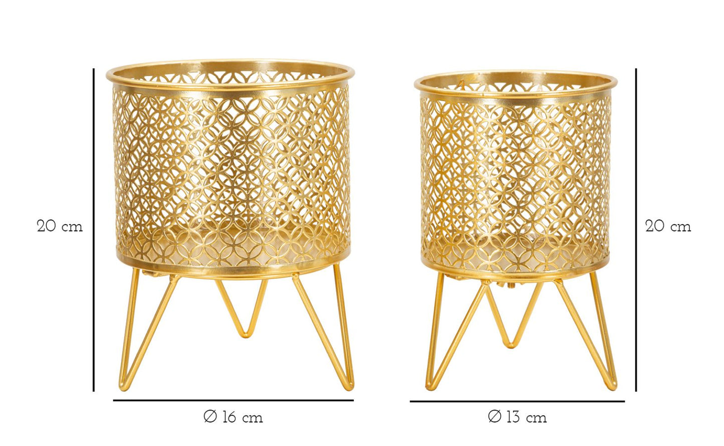 P/VASI CECI COPPIA CM Ø 16X20-13X20