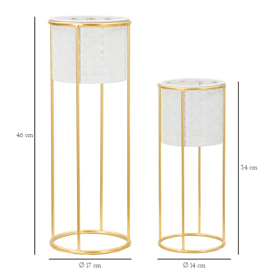 P/VASI WHITY COPPIA CM Ø 17X46-14X34