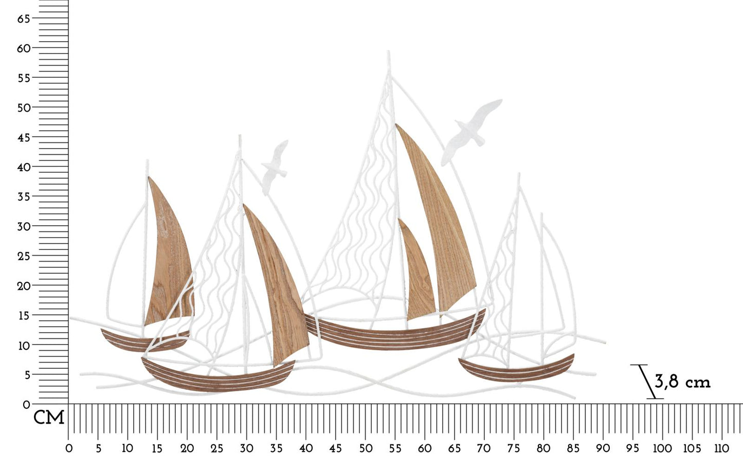 PANNELLO DA MURO ADRIATIC CM 89,5X3,8X57,8