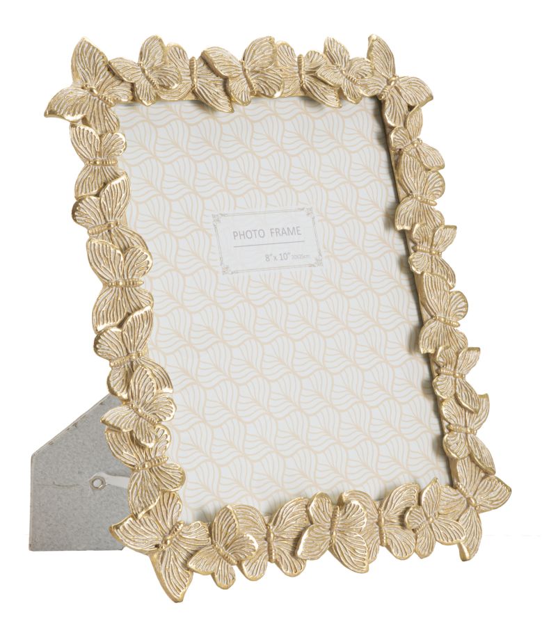 CORNICE FARFALLE GLOD CM 27,5X2,6X32,5 (MISURA INTERNA CM 20X25)