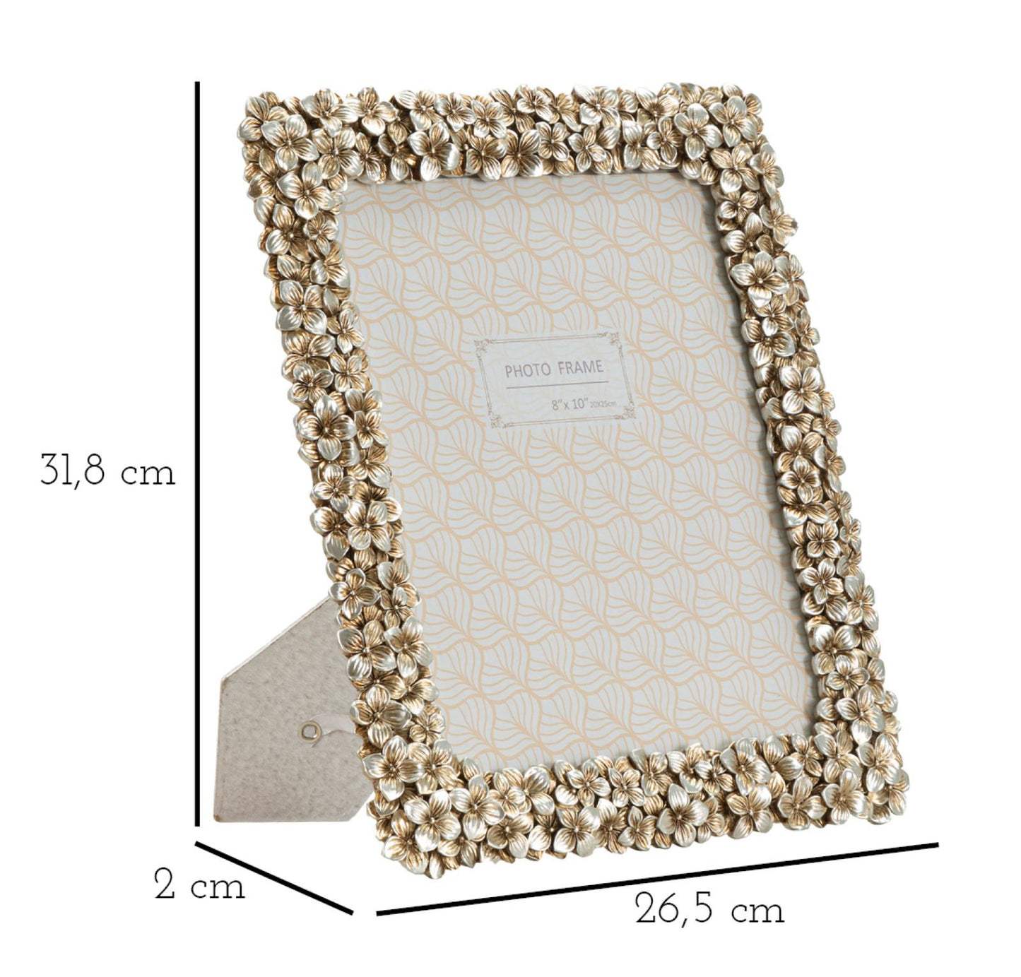 CORNICE FLOLLY CM 26,5X2X31,8 (MISURA INTERNA CM 20X25)