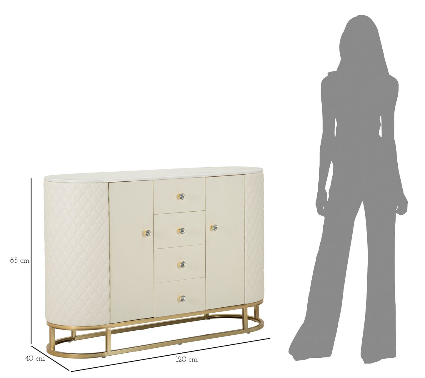 MOBILE SHARON CM 120X40X85