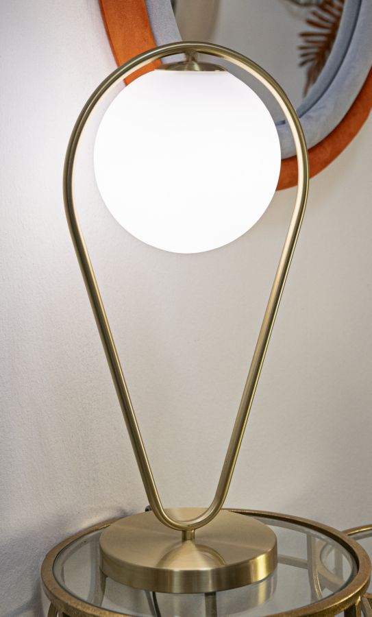 LAMPADA DA TAVOLO GLAMY DROP CM 25x18x50