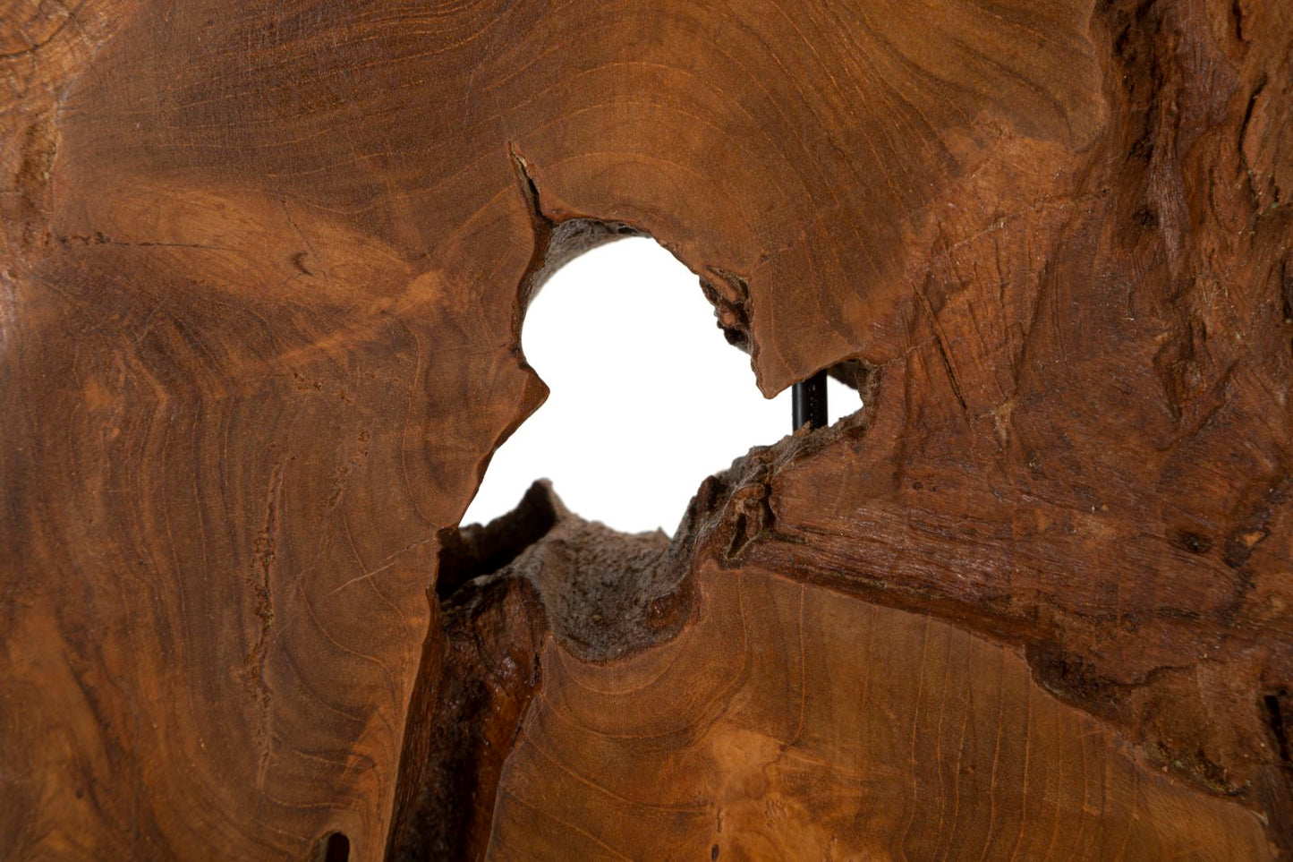 LAMPADA KEPALA IN TEAK RICICLATO CM 35X69 (PEZZI UNICI - NON RIP. IN SERIE)