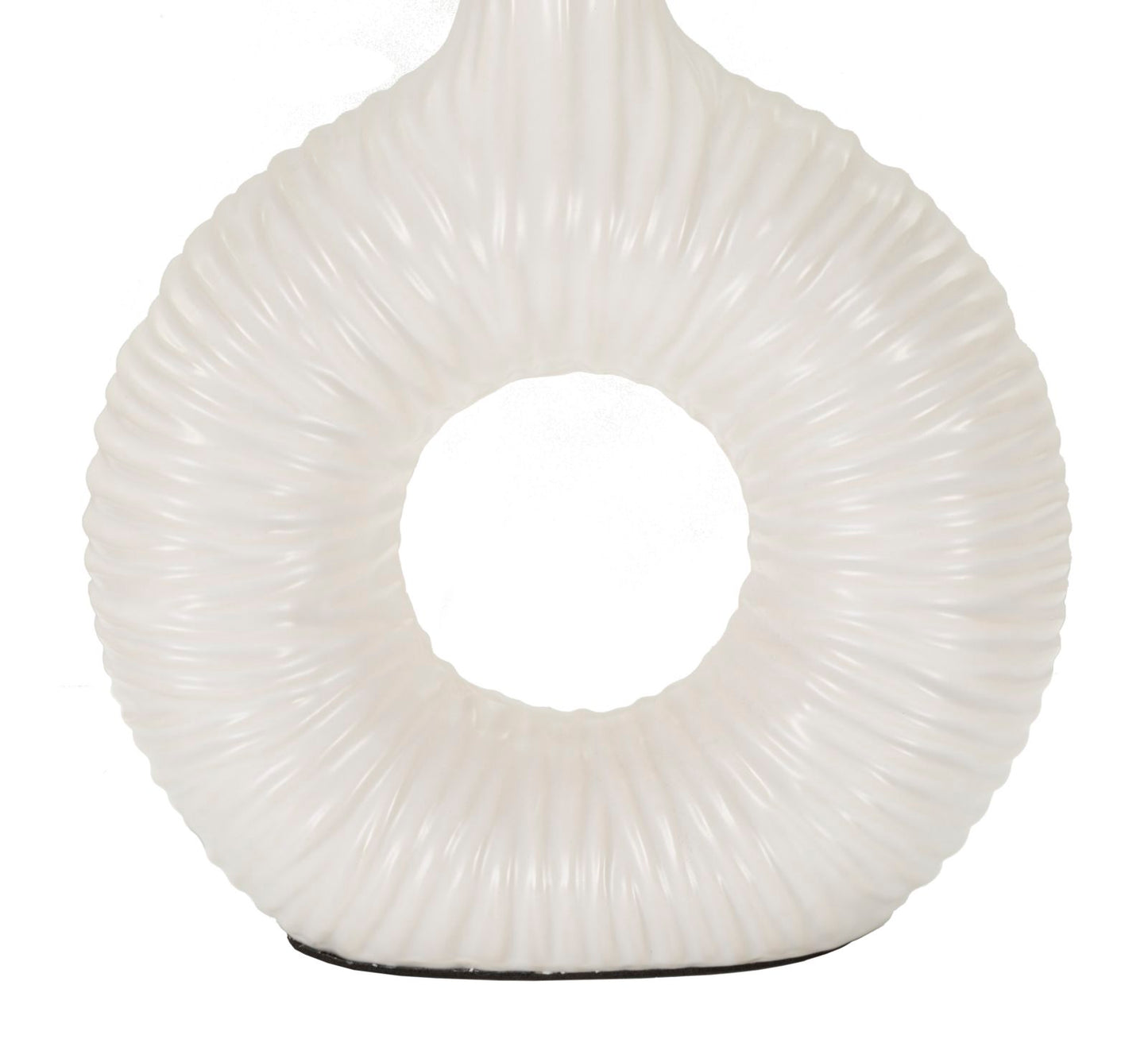 LAMPADA DA TAVOLO SETA BIANCA CM 28,5X15X43