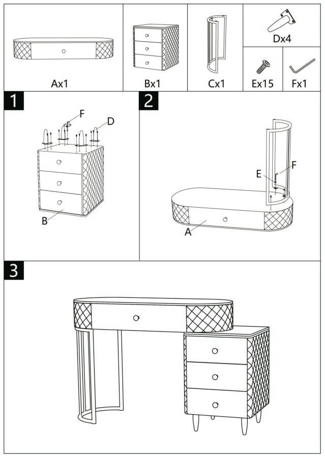 TOELETTA SHARON ROSA C/PUFF CM 120X40X75 (MISURA PUFF Ø36X39)