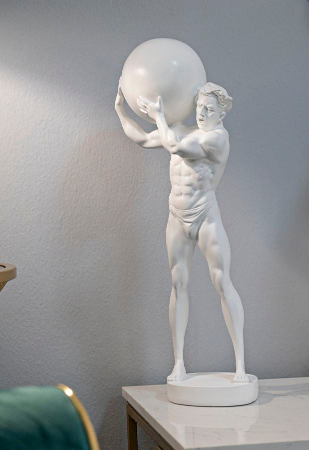 STATUETTA ATLAS CM 18X12,5X50