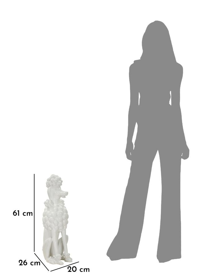 BARBONCINO WHITE CM 20X26X61