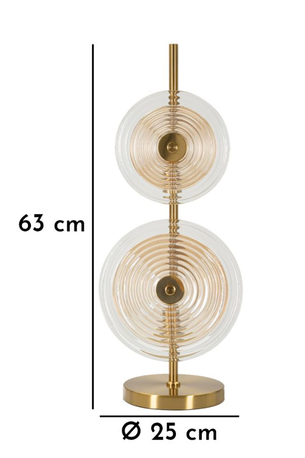 LAMPADA DA TAVOLO VENICE CM Ø 25X63