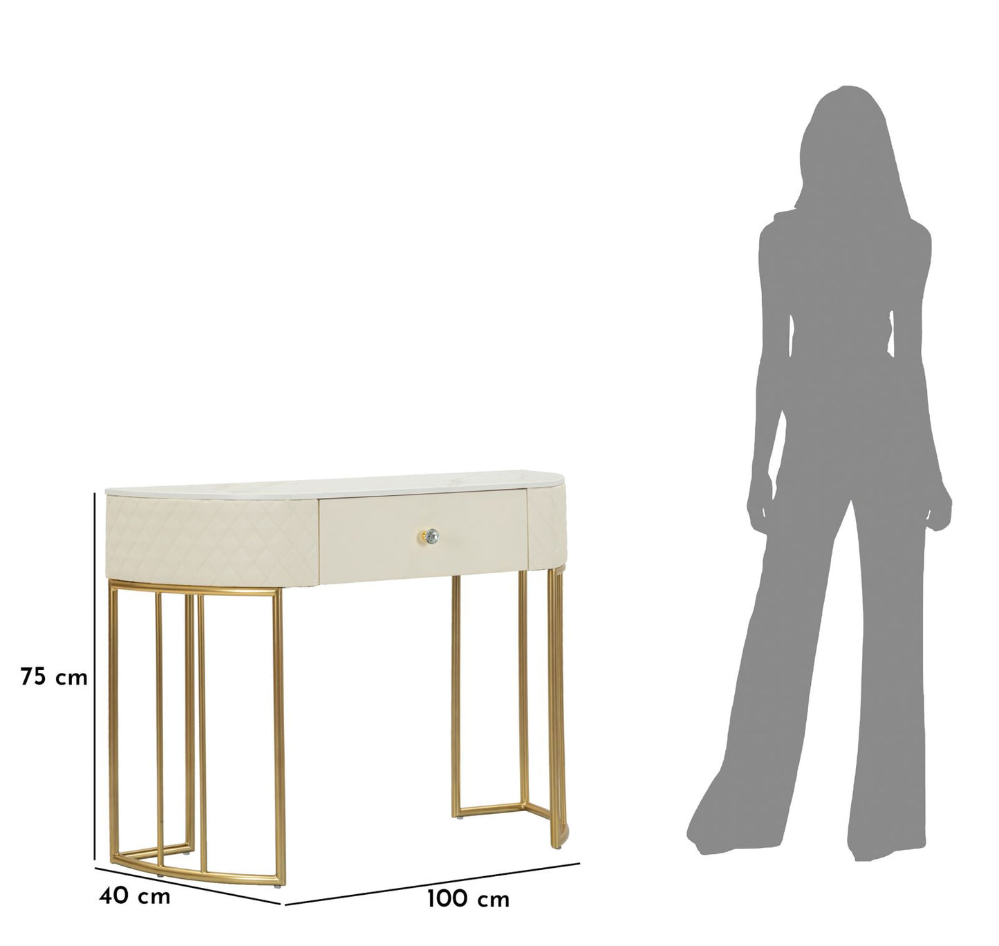 CONSOLE SHARON CM 100X40X75