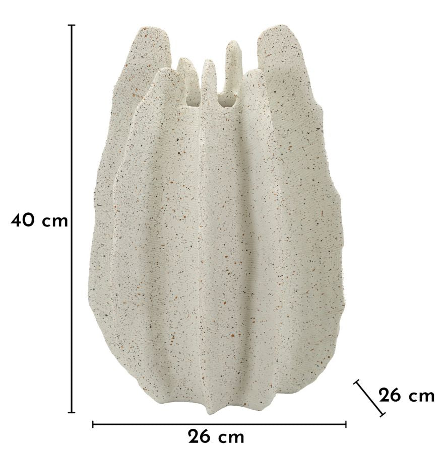 VASO RESINA ESTER CM Ø 26X40 (APERTURA CM Ø 9)