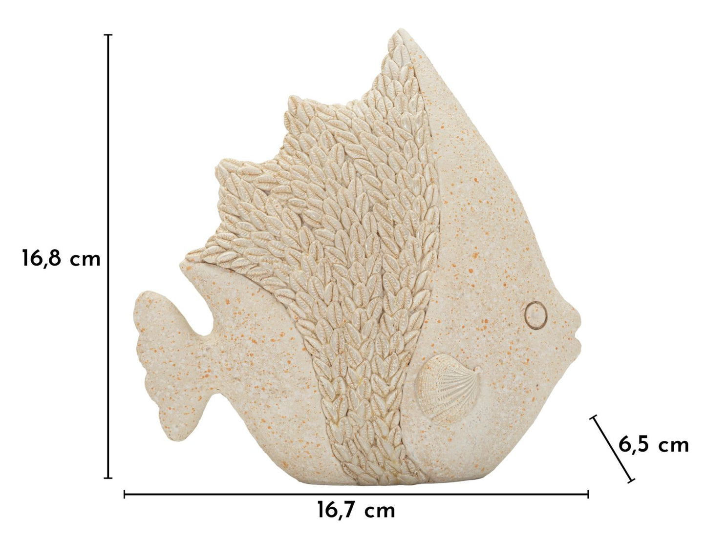 PESCE SAND CM 16,7X6,5X16,8