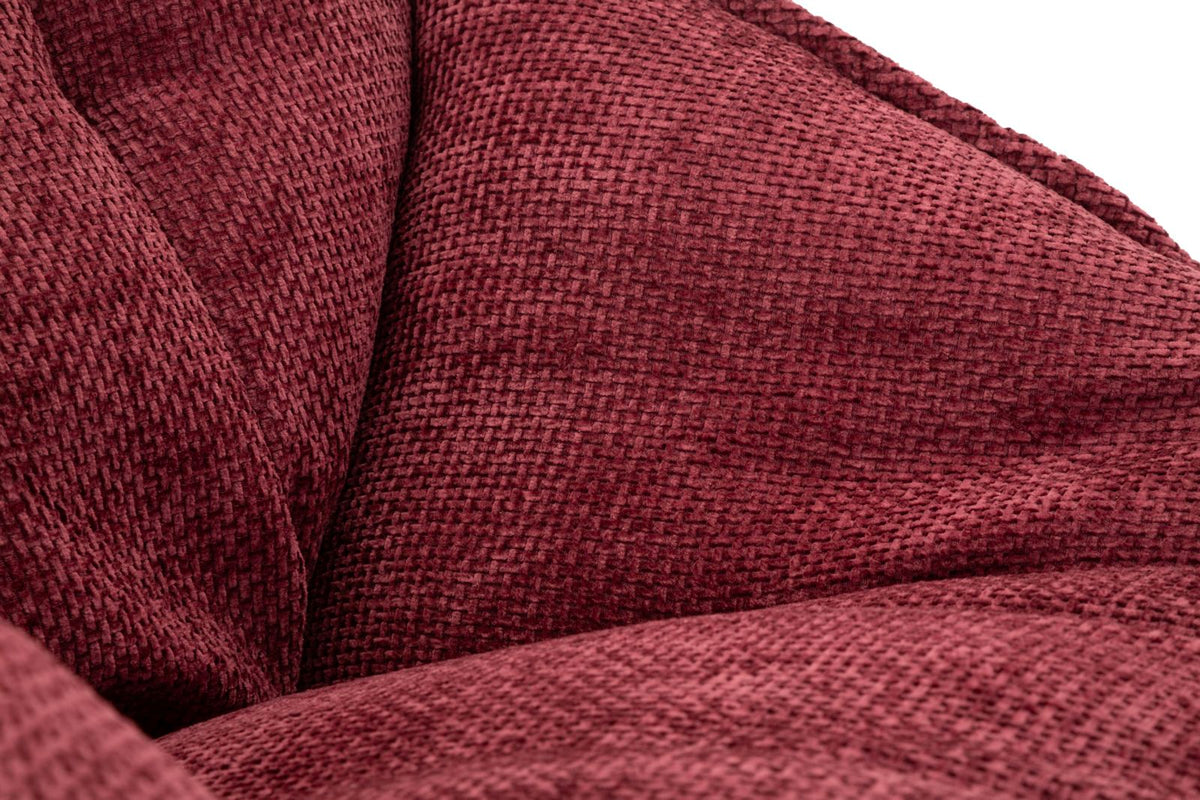 Poltrona Dortmund Bordeaux – 78 × 78 × 84 cm