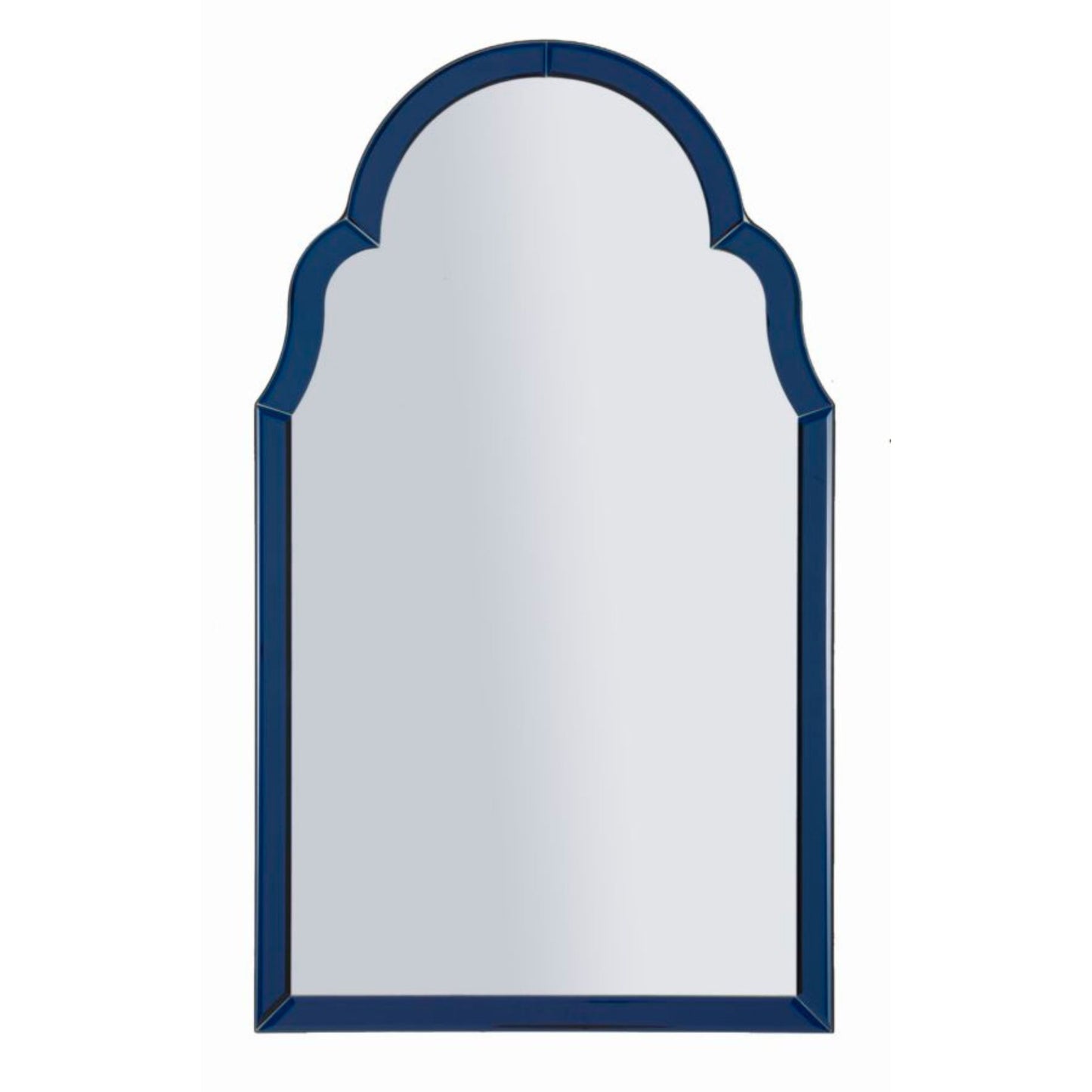 SPECCHIO DA MURO TANGERI BLU CM 62X1X100 (MISURA SPECCHIO CM 55X94)