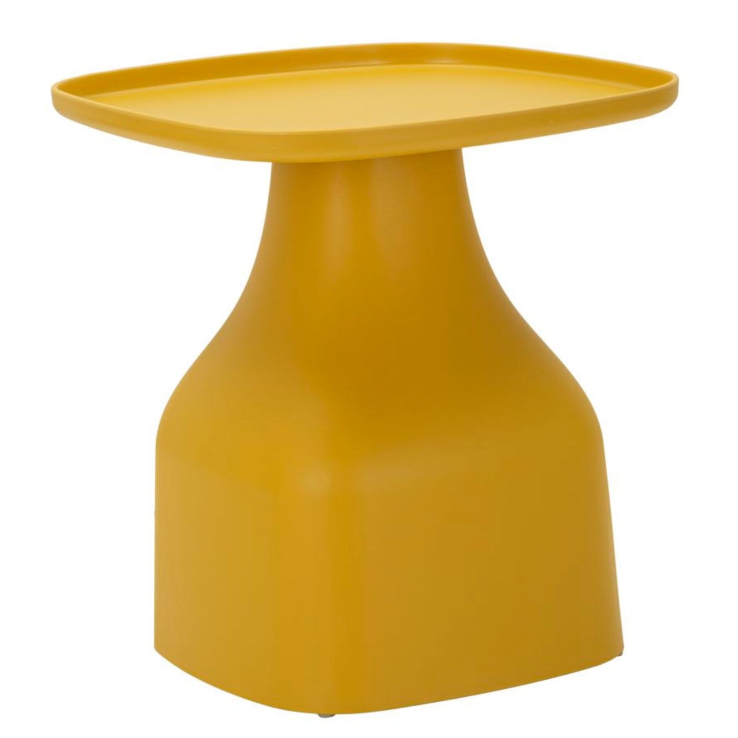 TAVOLINETTO GEA GIALLO CM 48X48X50