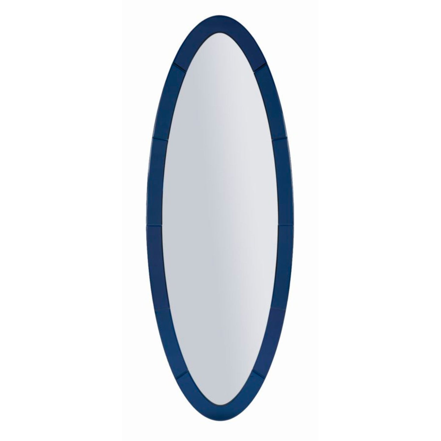 SPECCHIO DA MURO AMMAN BLU CM 55X2X150 (MISURA SPECCHIO CM 42,5X137,5)
