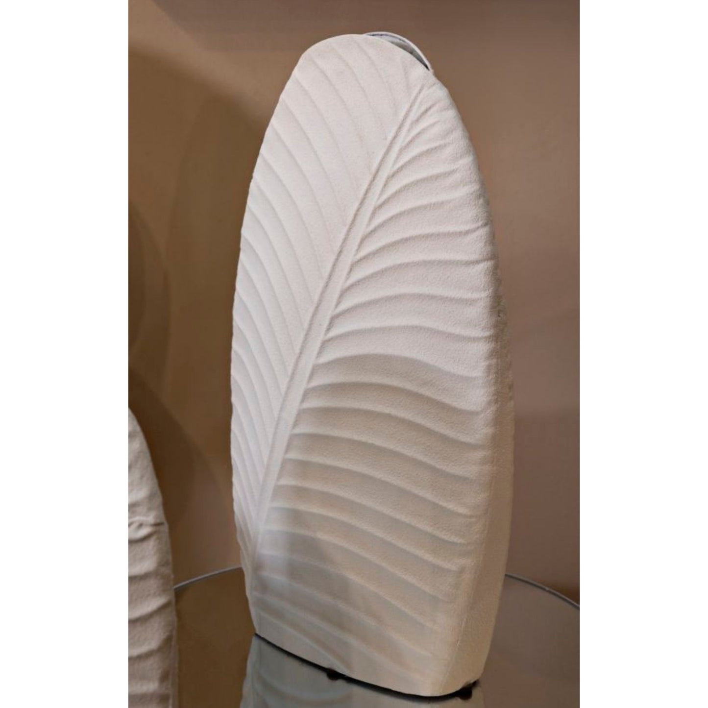 Vaso Dune Tall 31x13x53,5 cm – Vaso Decorativo Alto con Texture a Onde Naturali