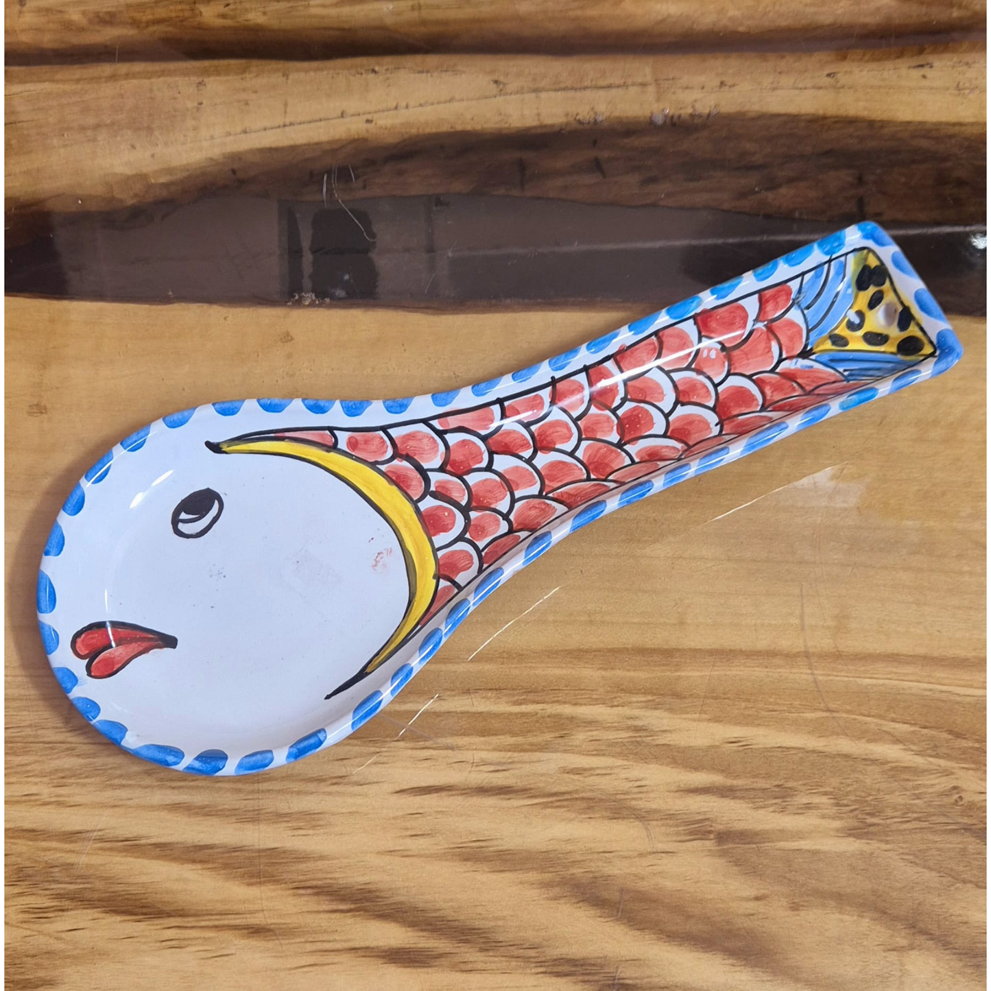 POGGIAMESTOLO PESCE, 10 x 26 cm