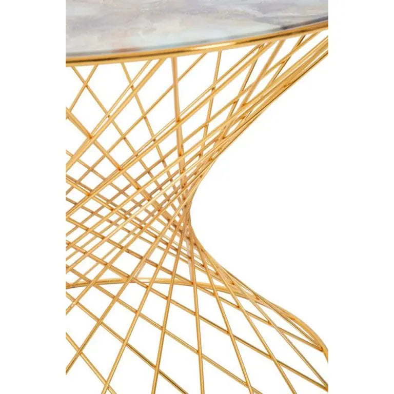 Tavolinetto Da Caffè Tower cm ø 70×46H cm