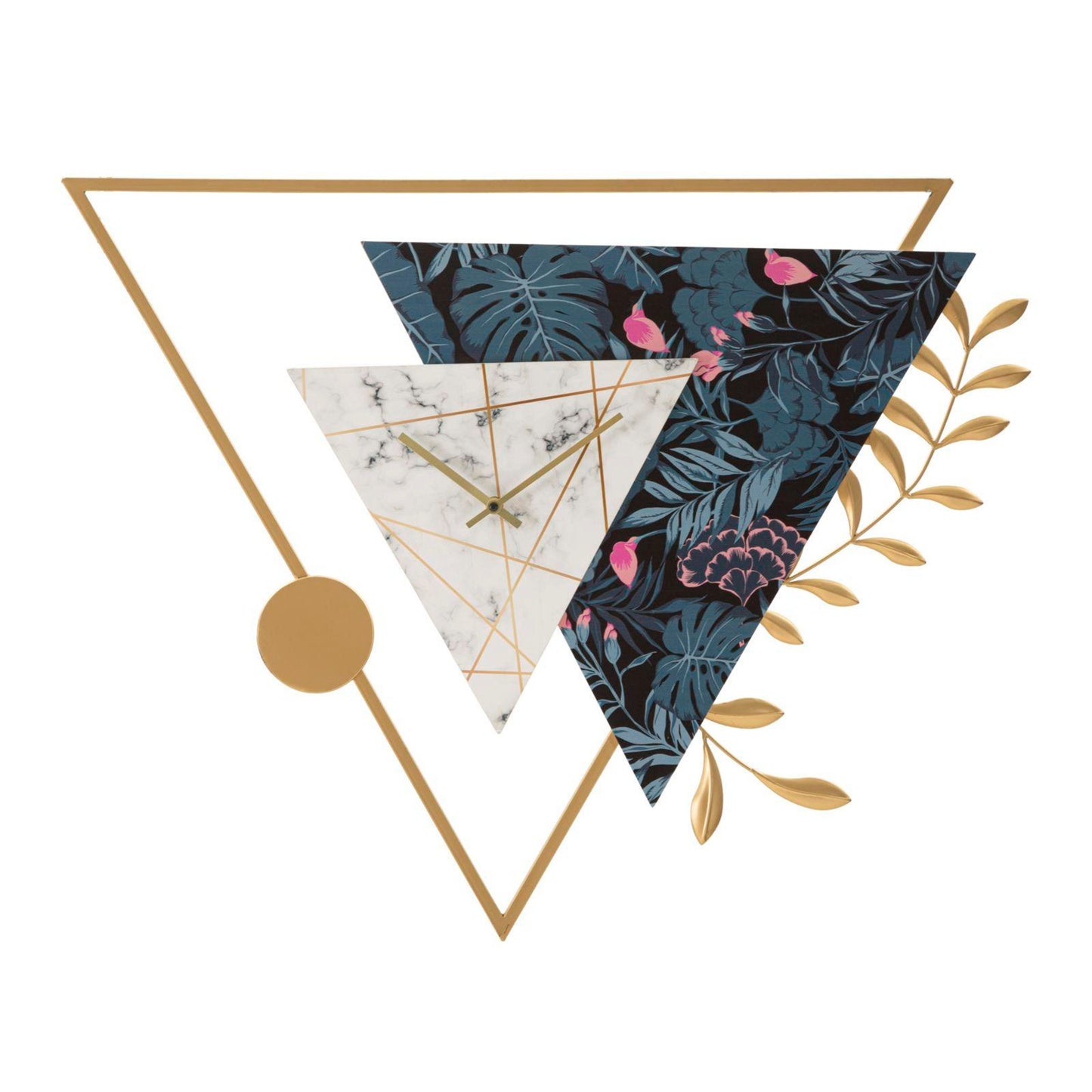 OROLOGIO DA MURO TRIANGLE CM 75X4,5X59