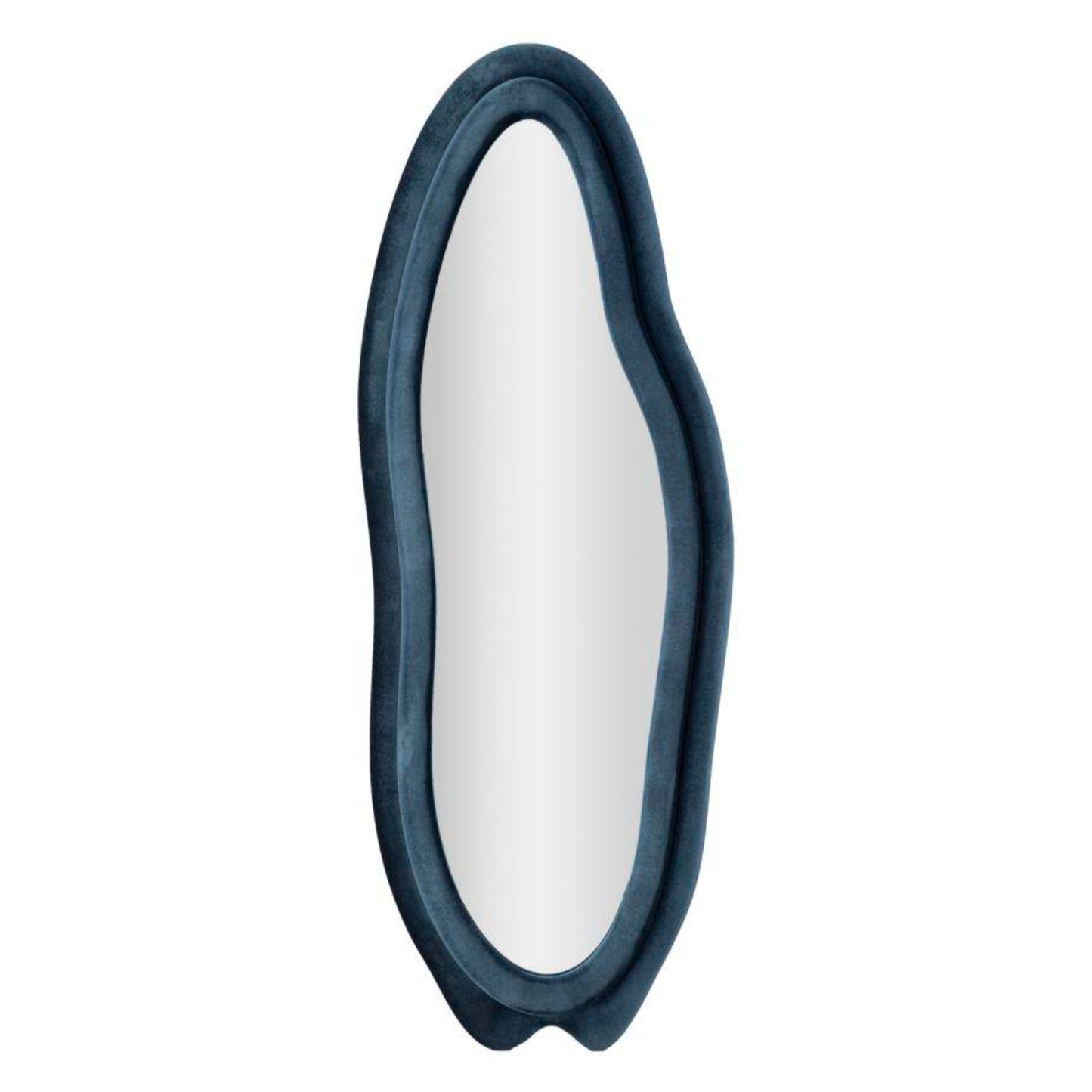 SPECCHIO DA MURO CHANEL BLU CM 60X4X160