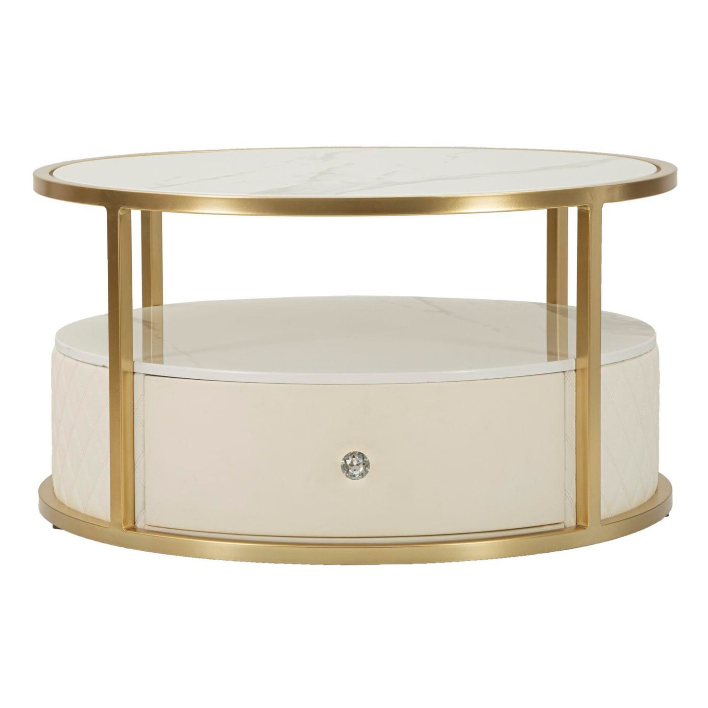 TAVOLINO DA CAFFÈ SHARON CM Ø 75X40