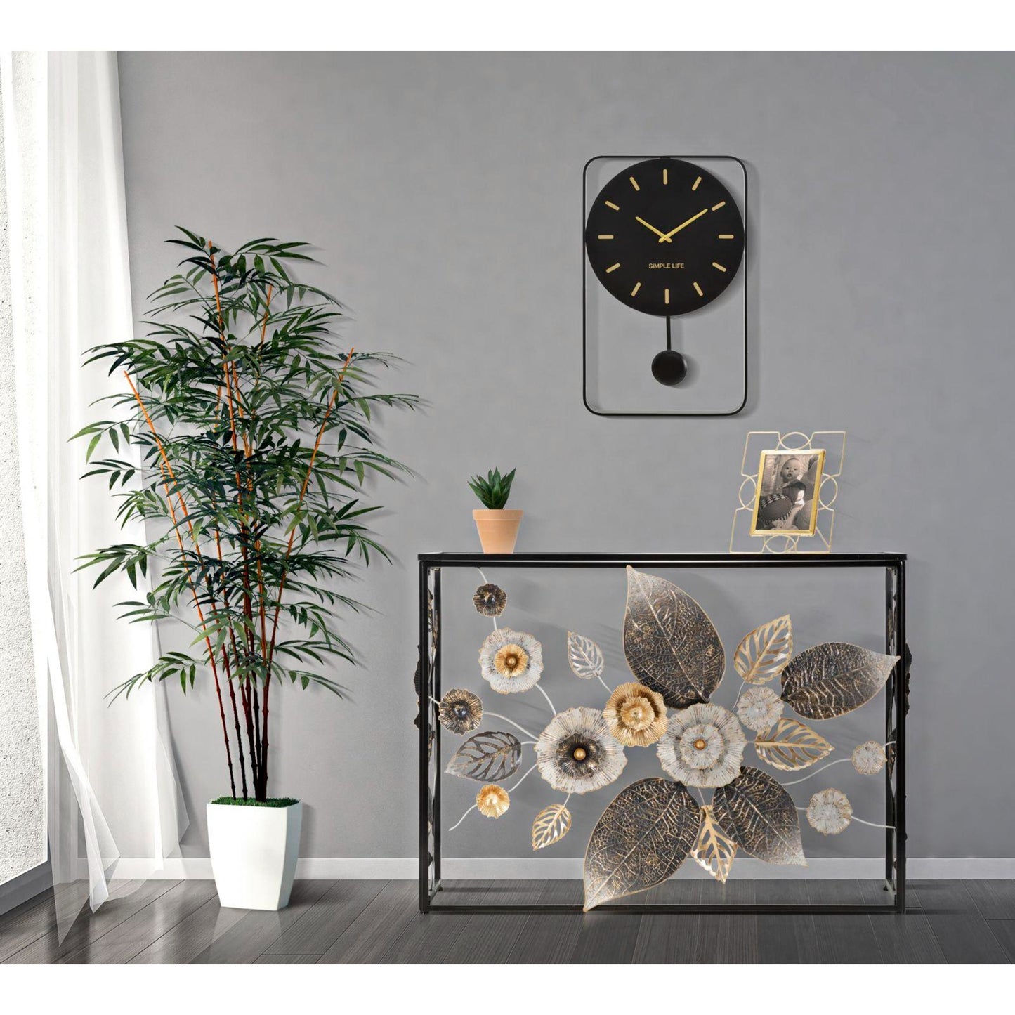 CONSOLE GLAM DARK CM 111,8X41,9X80