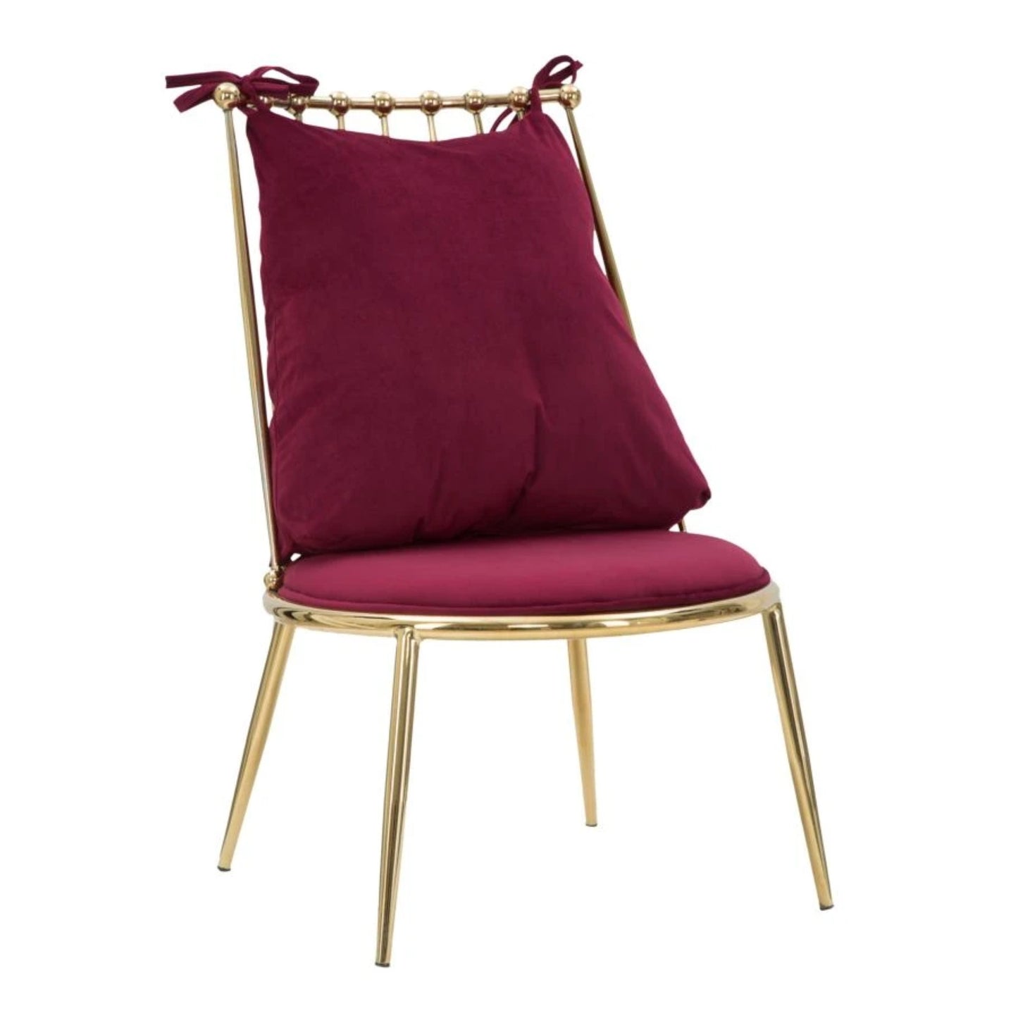 Poltrona Glam Backy Cm 55X60X83 (Altezza Seduta Cm 35 )