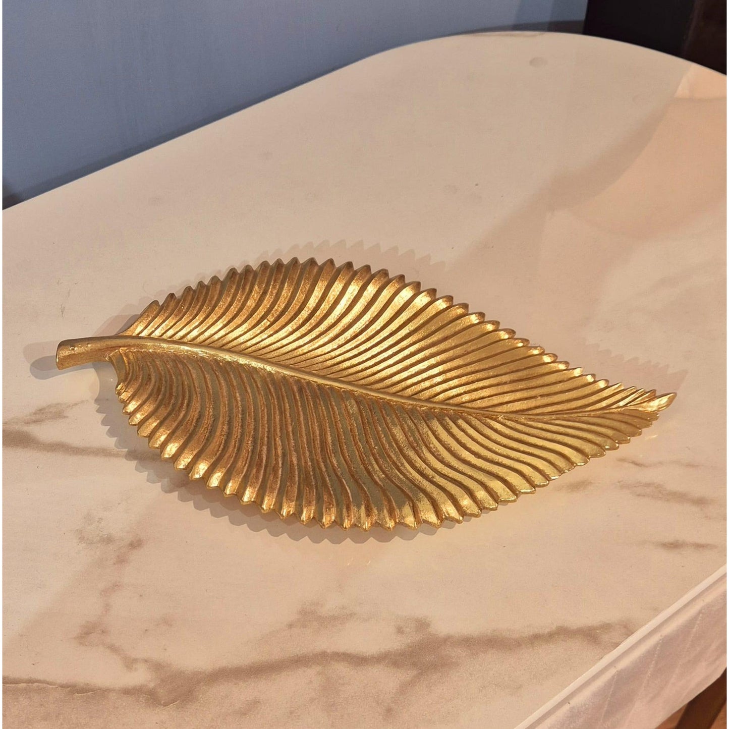 Svuota tasche foglia gold 30 x 16H cm