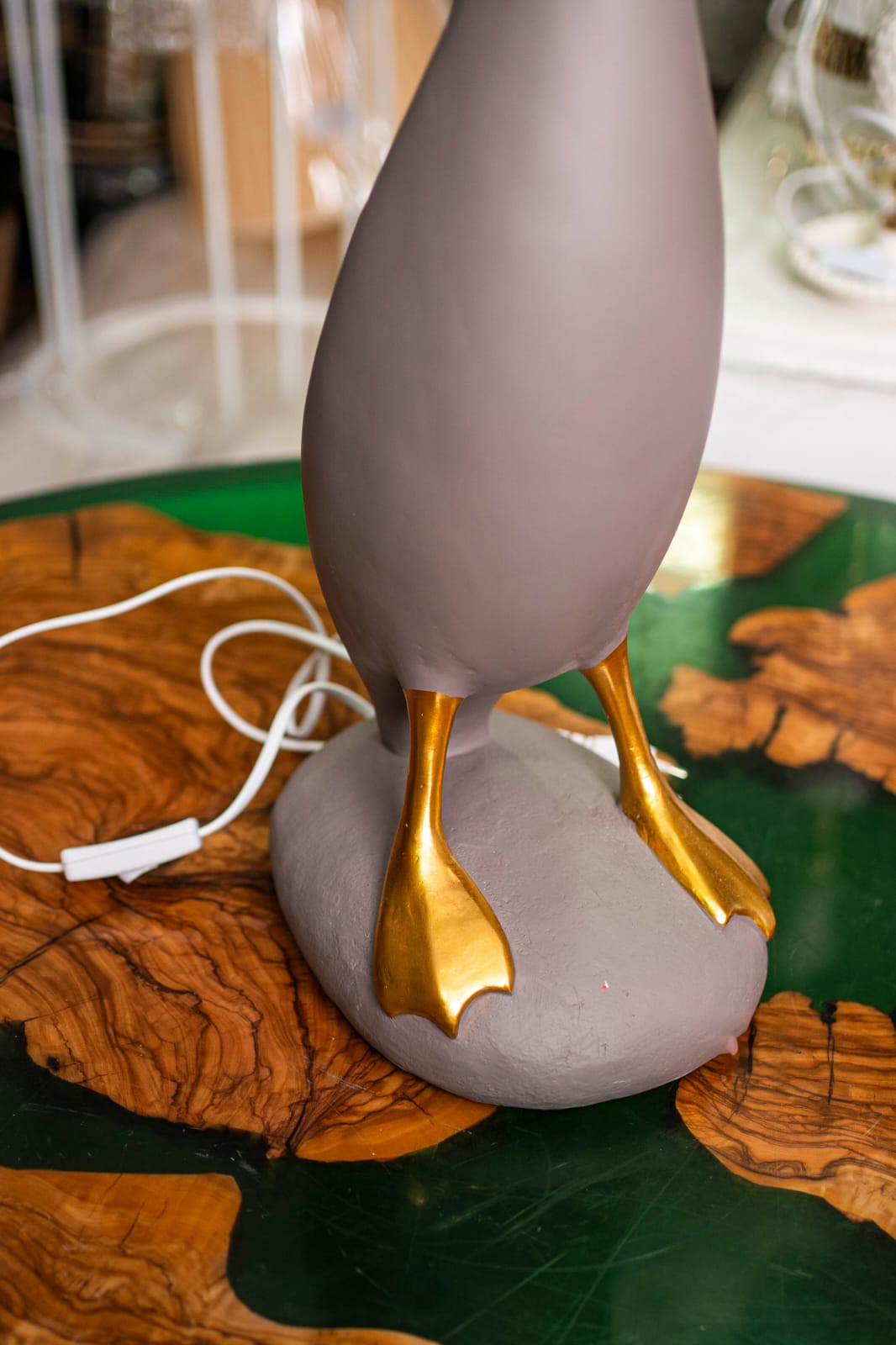 LAMPADA DUCK BIG - Anatra Decorativa in Resina H 67 cm - Casa DecoReal
